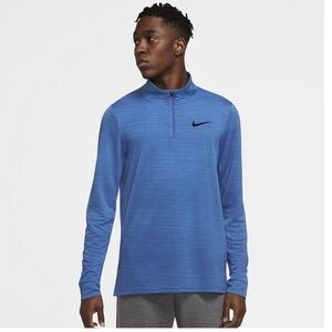 Nike Mens Dri-FIT Superset Training Top - Blue - Size‎ XXL